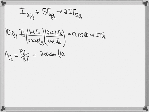 gaseous-iodine-pentafluoride-if5-can-be-prepared-by-the-reaction-of-solid-iodine-and-gaseous-fluorine-i2s-5f2g-2if5g-a-1000-l-flask-is-charged-with-100-grams-of-i2-and-200-atm-of-f2-at-25c-t-31265