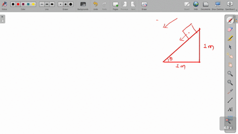 the-distance-between-the-left-and-right-supports-of-the-air-track-is-im-using-the-trigonometry-of-a-right-triangle-calculate-the-angle-0-of-the-incline-next-calculate-the-expected-accelerati-90935