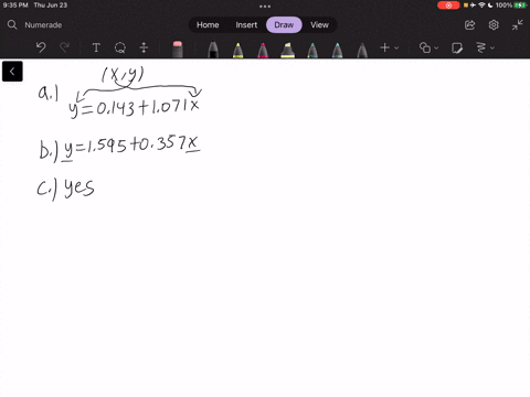 a-suppose-you-are-given-the-following-x-y-data-pairsshow-that-the-least-squares-equation-for-these-d-56545
