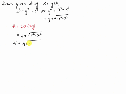 find-the-dimensions-of-the-rectangle-of-maximum-area-that-can-be-inscribed-in-a-circle-of-radius-r-14-use-symbolic-notation-and-fractions-where-needed-enter-the-values-for-the-width-and-heig-55633