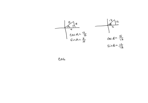 if-a-is-in-the-first-quadrant-and-sina35-and-b-is-in-the-first-quadrant-and-cosb513-find-the-values-of-the-following-sinab-tanab-cos2b-cosa-b-sin2a-if-a-is-in-the-first-quadrant-and-sina35-and-b-is-in