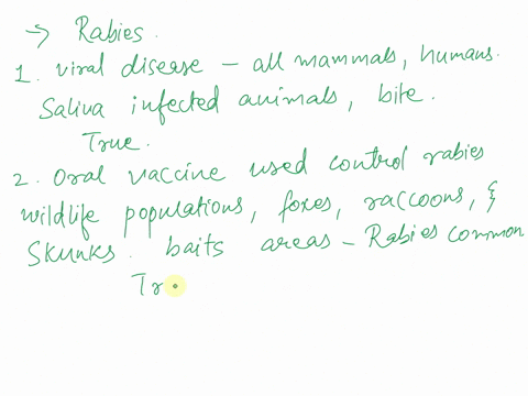 true-or-false-rabies-is-a-disease-of-mammals-tre-or-false-an-oral-vaccine-is-used-to-control-rabies-in-wildlife-populations-tne-or-false-most-cases-of-human-rabies-in-the-us-are-caused-by-ba-56655