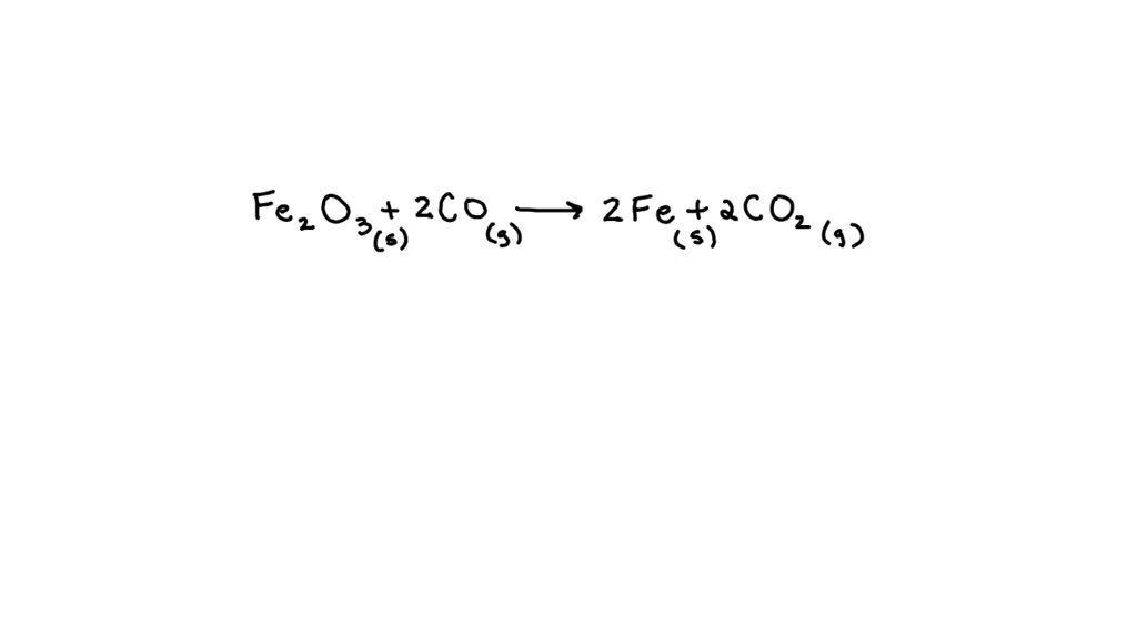 SOLVED: Give the balanced chemical equation and for each of the ...