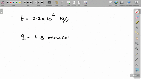 the-magnitude-of-the-electric-field-at-a-certain-point-in-space-is-22-x-106-nc-if-a-charge-of-48-microcoulombs-is-place-at-that-point-what-magnitude-of-the-force-will-the-charge-experience-round-your-
