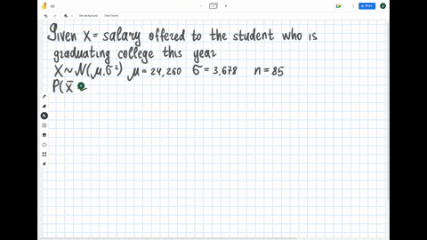 the-mean-salary-offered-to-the-students-who-are-graduating-college-this-year-is-24260-with-a-standard-deviation-of-3678-a-random-sample-of-85-students-graduating-this-year-has-been-selected-94355