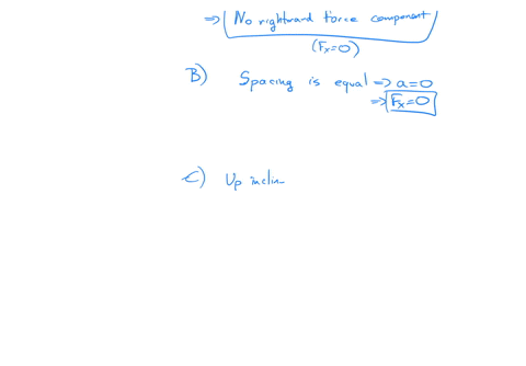 the-following-drawings-indicate-the-positions-using-strobe-flash-of-ball-moving-from-one-side-of-the-figure-to-the-other-as-indicated-by-the-direction-of-the-arrow-each-circle-represents-the-09153