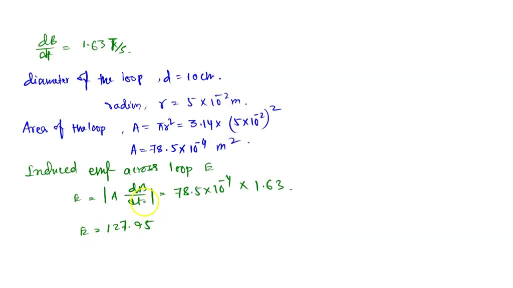 SOLVED: Review | Constants A 2100-turn solenoid is 2.1 m long and 15 cm ...