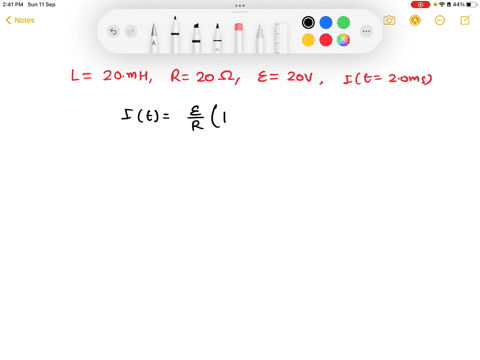 a-25-mh-inductor-is-connected-in-series-with-a-20-0-resistor-through-a-20-v-dc-power-supply-and-a-switch-if-the-switch-is-closed-at-t-0-what-is-the-current-when-t-20-ms-71303