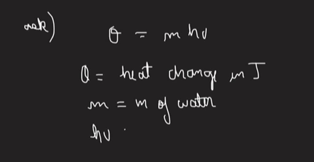 SOLVED Calculate the heat change in joules for vaporization of 4.00 g