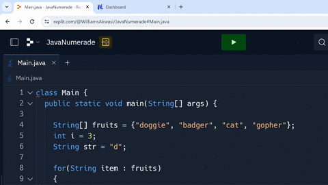 consider-the-following-code-string-fruits-doggie-badger-cat-gopher-int-i-3-string-str-d-forstring-item-fruits-i-itemindexofd-2-str-itemsubstringi-systemoutprintlnstr-assume-that-the-loop-accesses-ar-2