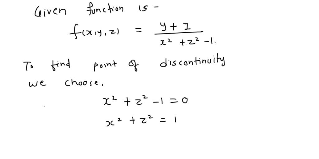 SOLVED: Describe the largest region on which the function f is ...