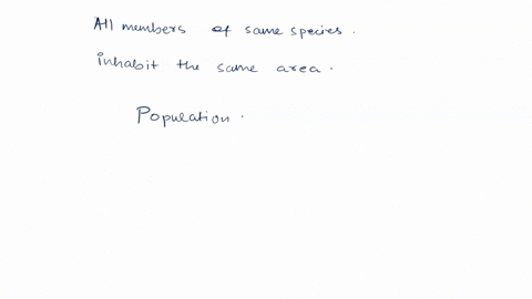 all-of-the-members-of-the-same-species-that-inhabit-the-same-area-are-known-as-an-___________________-select-one-a-biosphere-b-ecosystem-c-community-d-population-48304