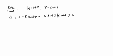 consider-the-reaction-ale-bg-2cg-for-this-reaction-lhp-116-kj-mol-and-the-equilibrium-constant-kp-140-at-600-k-calculate-for-this-reaction-i-4gand-ii-4sat-600-k-carbon-tetrachloride-melts-at-87906