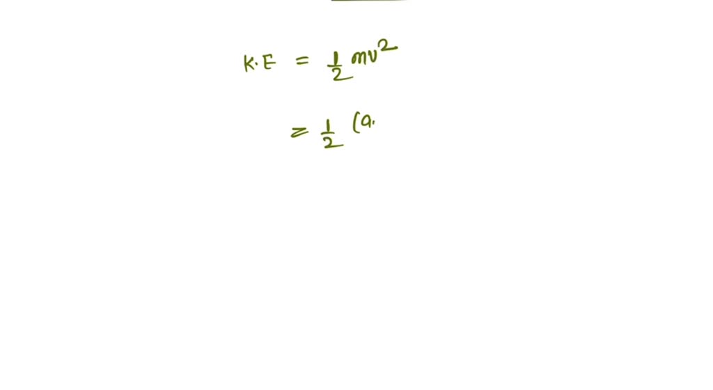 SOLVED a) Calculate the energy of an electron whose momentum
