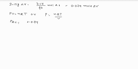 if-a-gaseous-mixture-is-made-by-combining-317-g-ar-and-130-g-kr-in-an-evacuated-250-l-container-at-250-c-what-are-the-partial-pressures-of-each-gas-par-and-pkr-and-what-is-the-total-pressure-82017