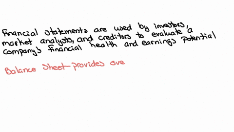 describe-the-use-of-the-different-financial-documents