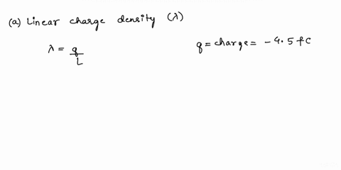 in-the-figure-nonconductingrod-of-length-l-816-cm-has-charge-452fc-uniformly-distributed-alongits-length-a-what-is-the-linear-charge-density-of-the-rod-what-are-the-b-magnitude-and-c-directi-60576