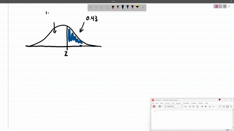 Z Score Sample Plotting find the z score for the given shaded region under the standard normal ...