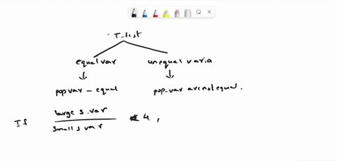 discuss-the-circumstances-where-the-equal-variance-t-test-and-the-unequal-variance-t-test-are-used-and-compare-how-the-t-test-formulas-are-different-85308