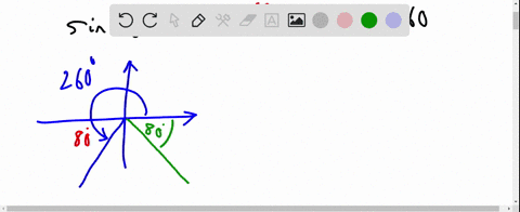 find-an-angle-0-with-0-360-that-has-the-same-sine-function-value-as-260-degrees-cosine-function-value-as-260-degrees-29335