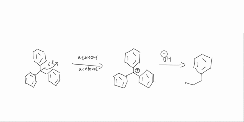 11-use-the-information-provided-about-the-following-experiments-with-trityl-chloride-phc-cl-very-reactive-tertiary-alkyl-halide-complete-exercises-a-c-below-trityl-chloride-in-aqueous-aceton-38418