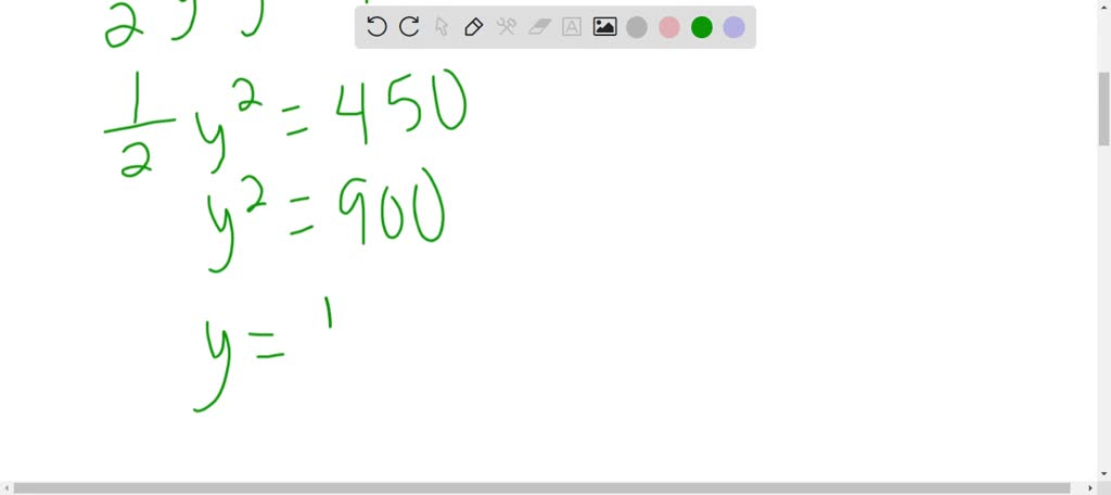 The Product Of Two Numbers Is 450 The First Number Is Half The Second 