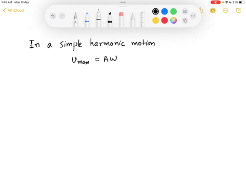 the-amplitude-of-a-2-kg-object-in-simple-harmonic-motion-is-116-m-the-maximum-speed-of-the-object-is-74-ms-what-is-the-period-of-the-simple-harmonic-motion-answer-in-seconds