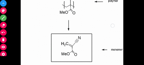 16-question-1-point-when-superglue-hardens-it-forms-polymer-with-this-repeating-unit-see-page-622-ist-attempt-jh-see-periodic-table-see-hint-whatis-the-structure-of-the-monomer-select-tool-e-93402