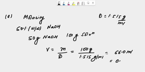 calculate-a-the-molarity-of-50-wt-naoh-solution-and-b-how-many-ml-is-needed-to-make-1l-of-01m-naoh-solution-dnaoh-solution-1515gml-mw-of-naoh4000-71483