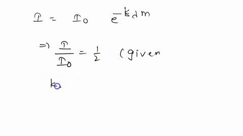 443-consider-radiation-with-wavelength-a-and-zero-zenith-angle-passing-through-a-gas-with-an-absorption-coefficient-ka-of-001-m-kg-1-what-fraction-of-the-beam-is-absorbed-in-passing-through-62753
