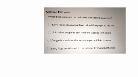 question-151-point-which-best-expresses-the-main-idea-of-the-fourth-paragraph-larry-pages-ideas-about-links-helped-google-get-to-the-top-links-allow-people-to-surf-from-one-website-to-the-ne-75187