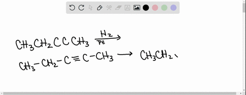 draw-the-product-of-the-following-reduction-hydrogenation-reaction-o-ii-ch3ch2cch3-h2-80867