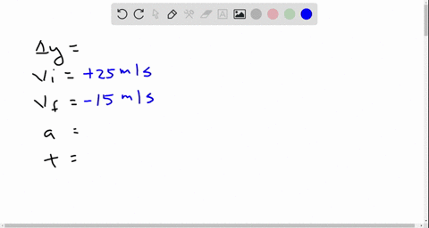 an-object-is-thrown-vertically-upward-with-a-speed-of-25-mls-how-much-time-passes-before-it-comes-back-down-at-15-ms-air-resistance-is-negligible-33073
