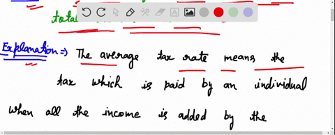 the-average-tax-rate-is-equal-to-the-marginal-tax-rate-if-the-tax-is-progressive-the-total-tax-rate-minus-the-marginal-tax-rate-the-ratio-of-total-taxes-paid-to-total-taxable-income-the-tax-77787
