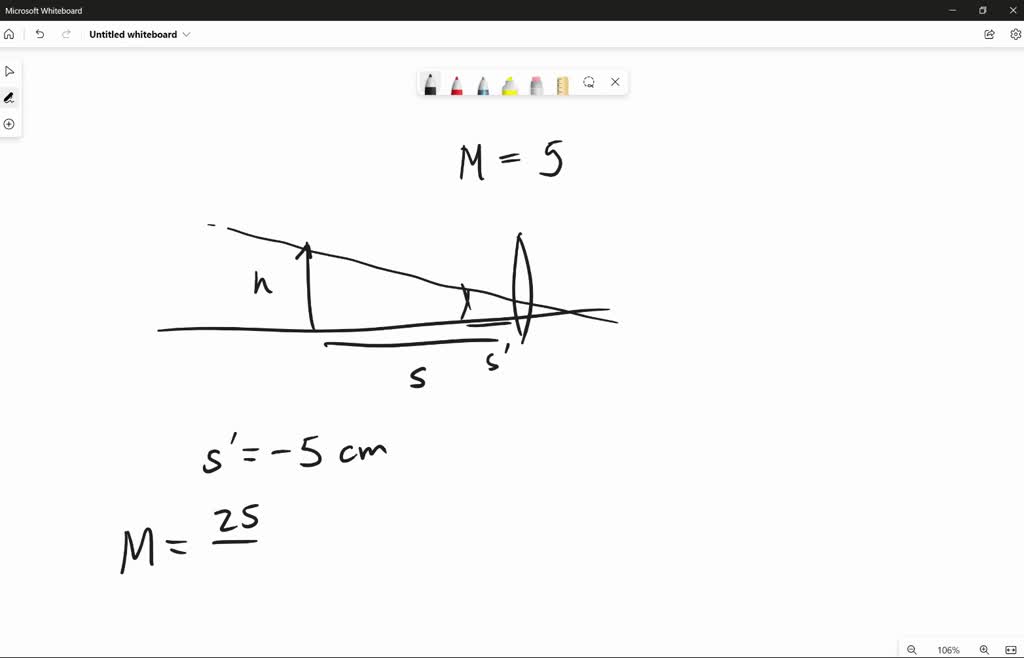 SOLVED A simple magnifier produces an angular magnification of 5 when