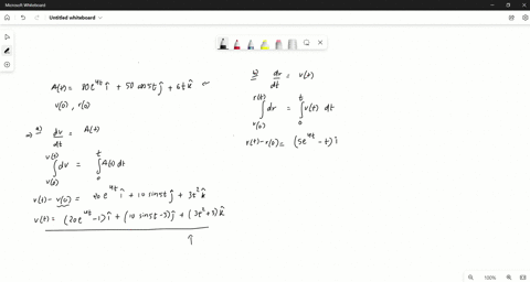1-point-find-the-position-vector-rt-and-velocity-vt-given-the-acceleration-at-80e-socosst-j-6tk-and-the-initial-velocity-vector-vo-i-3-3k-and-initial-position-vector-ro-i-2j-k-vt-rt-point-gi-19409