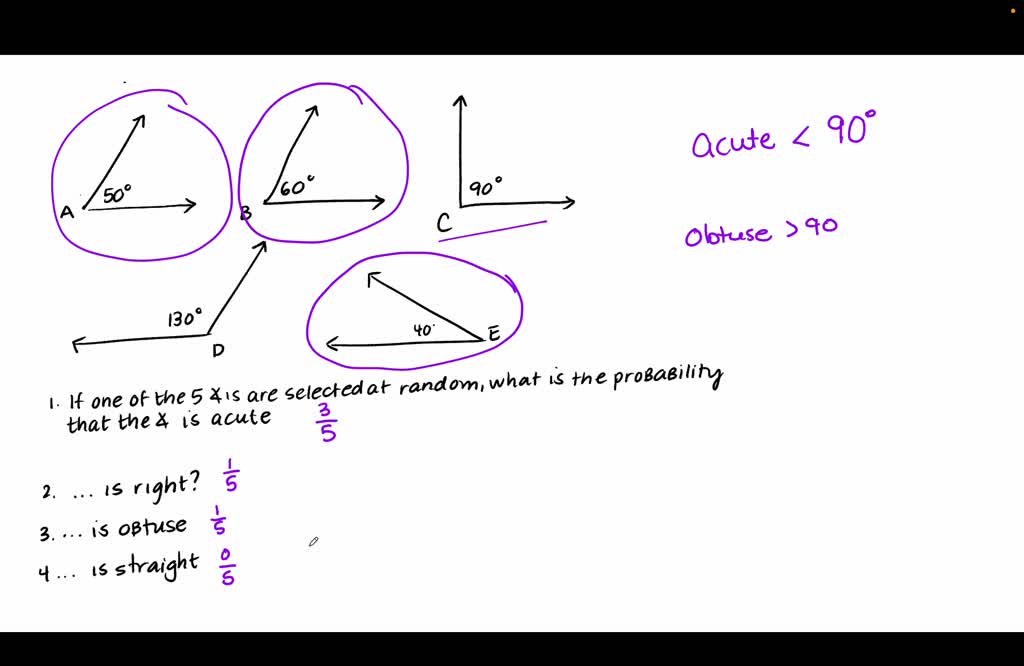 Probability of a Random Triangle Being Acute