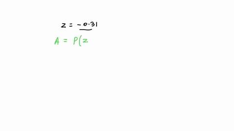 what-percentage-of-the-area-under-the-normal-curve-is-to-the-right-of-the-following-z-score-round-your-answer-to-two-decimal-places-z031-73196