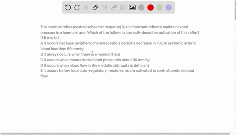 the-cerebral-reflex-central-ischaemic-response-is-an-important-reflex-to-maintain-blood-pressure-in-a-haemorrhage-which-of-the-following-correctly-describes-activation-of-this-reflex-15-marks-a-it-occ