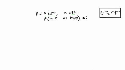 the-probability-of-winning-on-an-arcade-game-is-0659-if-you-play-the-arcade-game-30-times-what-is-the-probability-of-winning-exactly-21-times-round-your-answer-to-two-decimal-places-99295