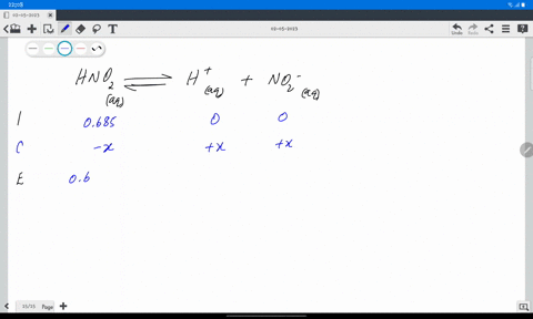 calculate-the-ph-of-a-solution-containing-0685-m-hno2-aq-ka460-x-10-4-36833