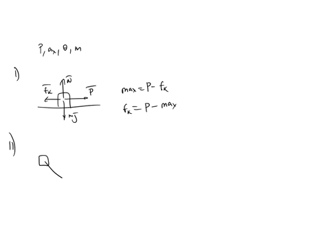 the-three-diagrams-below-show-block-of-mass-m-being-pulled-or-pushed-at-constant-acceleration-along-table-with-force-the-coefficient-of-kinetic-friction-kk-what-is-the-friction-force-in-each-29807