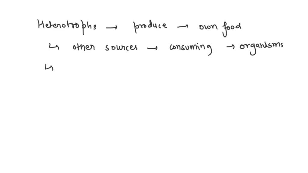 SOLVED: QUESTION 13 heterotroph can produce its own food. True False