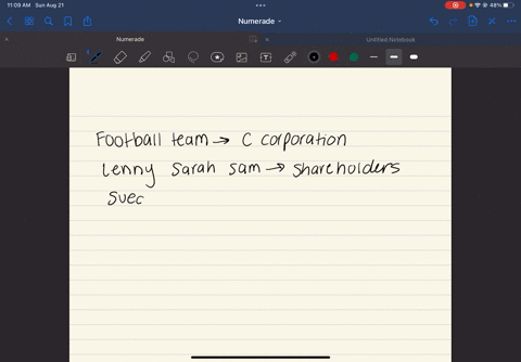 1-assume-the-football-team-is-set-up-as-a-c-corporation-and-that-lenny-sarah-and-sam-are-the-shareholders-the-team-is-sued-for-negligence-because-an-individual-who-turned-to-see-the-quarterb-78413