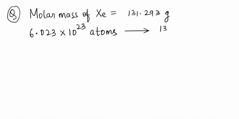 1what-is-the-mass-of-254-x-1022-atoms-of-xenon-xe-gas2-how-many-atoms-are-there-in-407-g-of-tin-31006