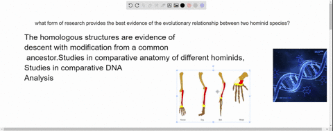 what-form-of-research-provides-the-best-evidence-of-the-evolutionary-relationship-between-two-hominid-species-24389