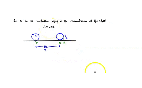 question-a-wheel-with-a-radius-of-rcm-rolls-without-slipping-along-a-horizontal-floor-p-is-the-dot-painted-on-the-rim-of-the-wheel-at-time-t1-p-is-at-the-contact-between-the-wheel-and-the-fl-98523