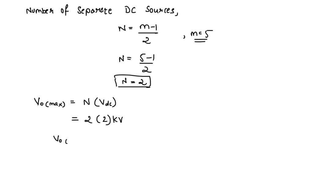 SOLVED: Texts: If all the components are ideal, derive an expression ...