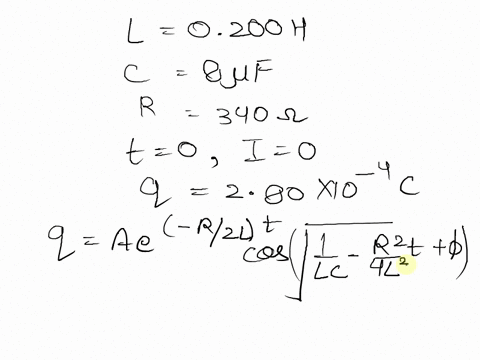 item-10-10-of-10-an-l-r-c-series-circuit-has-l-0200-h-800-pf-and-r-340-2-at-t-0-the-current-is-zero-and-the-initial-charge-on-the-capacitor-is-280-x-10-part-a-what-is-the-values-of-the-const-10262