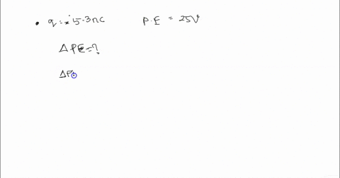 a-charge-of-q-53-nc-is-accelerated-from-rest-through-a-potential-difference-of-25-v-what-is-the-change-in-electric-potential-energy-of-the-charge-38777